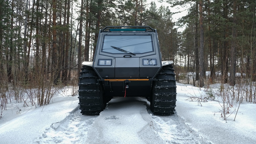 бортоповоротный вездеход